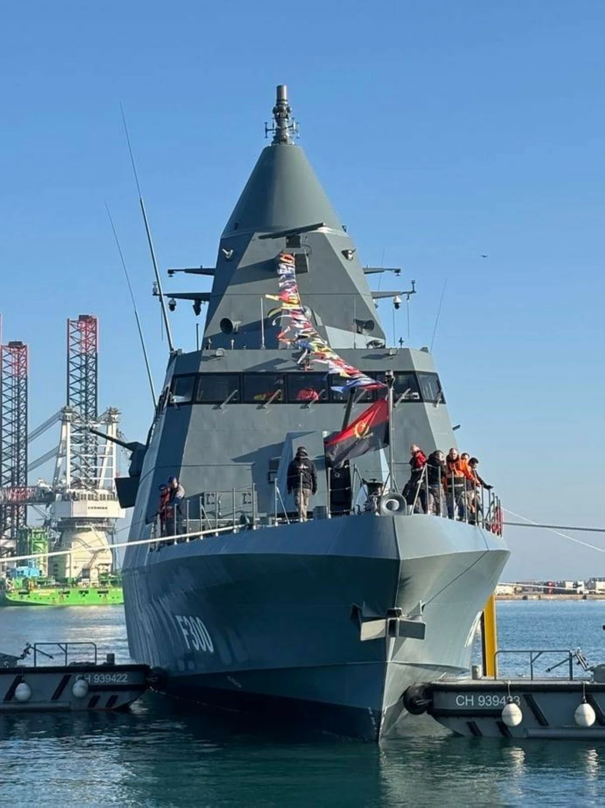 EDGE Launches Corvette for Angolan Navy Under EUR 1B Contract