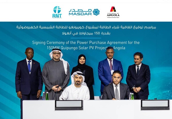 Masdar Signs Agreement for Solar Project Development in Angola